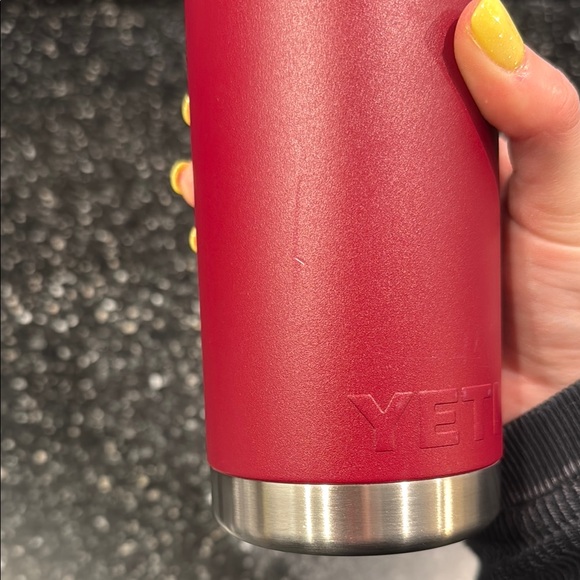 YETI 18oz Red Travel Mug - Picture 8 of 10